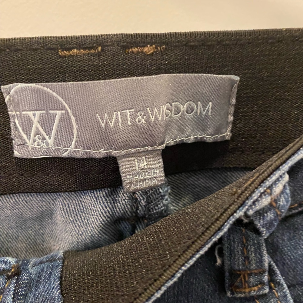 Wit And Wisdom Absolution Dark Distressed Straigh… - image 4